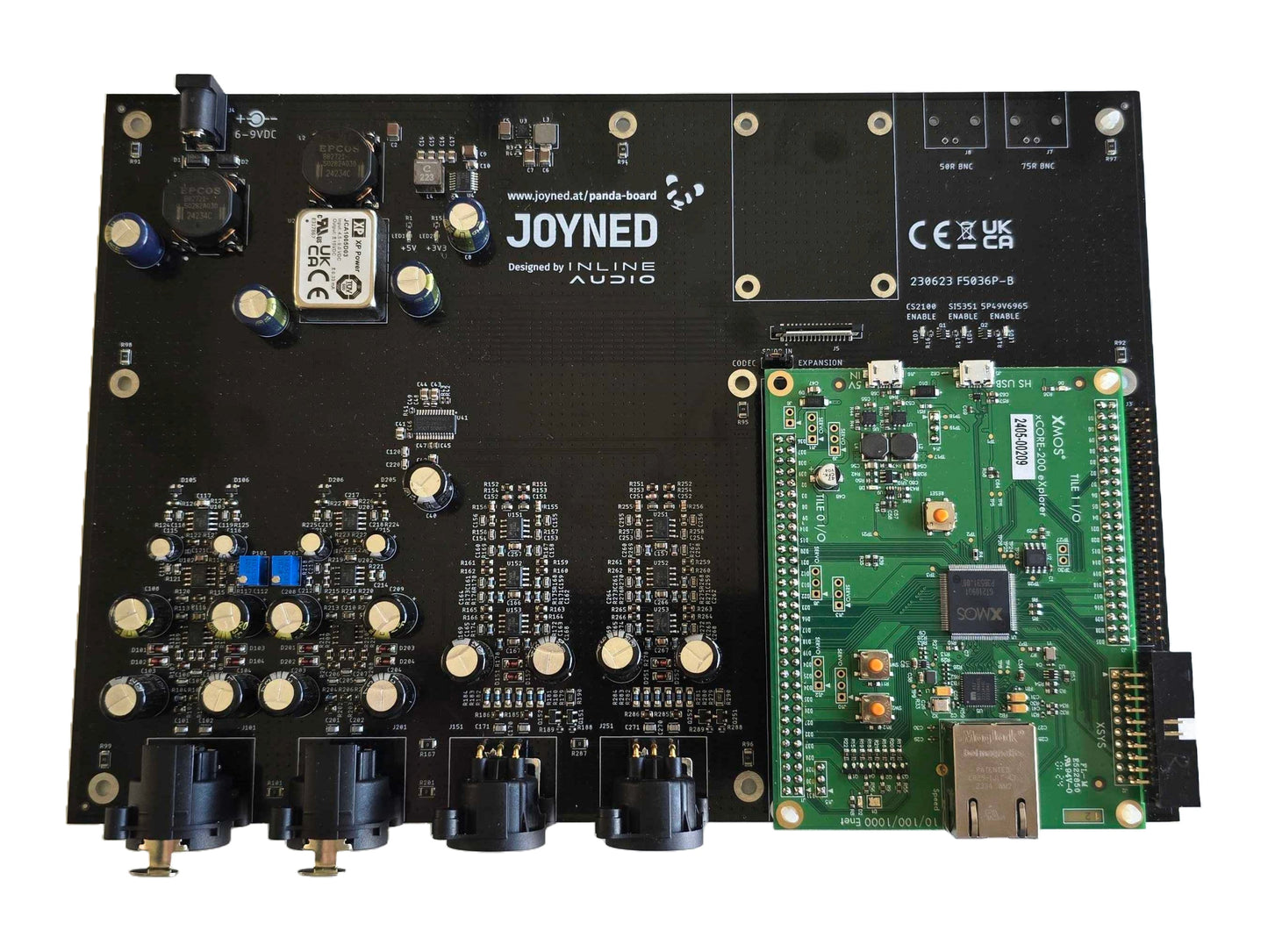 XM2-EVK - Evaluation Kit for MILAN Software on XMOS